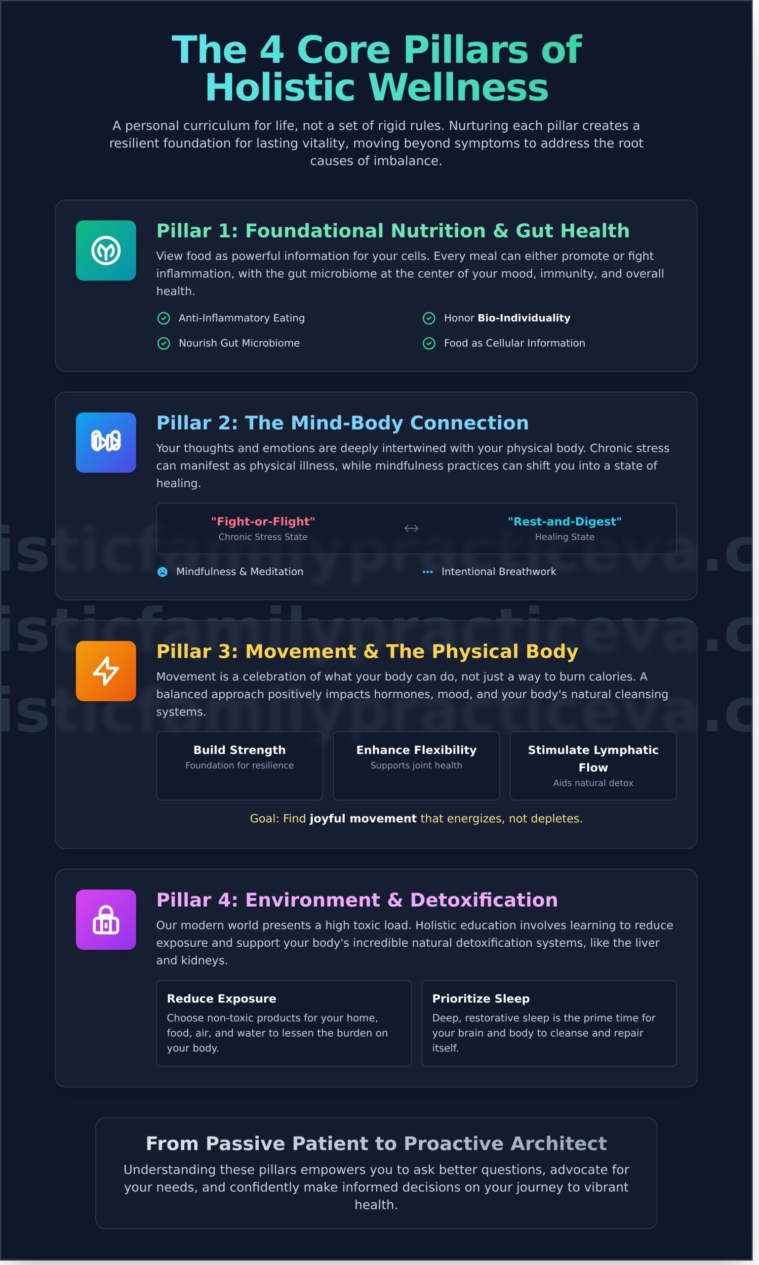 Holistic Health Education: Your Journey to Empowered Wellness - Infographic